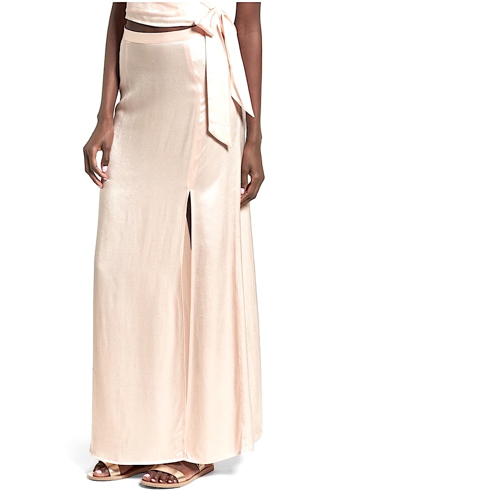 Leith Satin Maxi Skirt